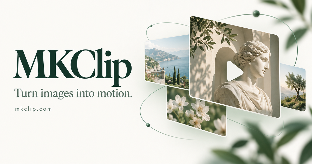 Design Showcase Video Maker & Motion Templates | MKClip
